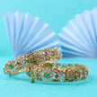 NAKSHI  STONE KADA BANGLE