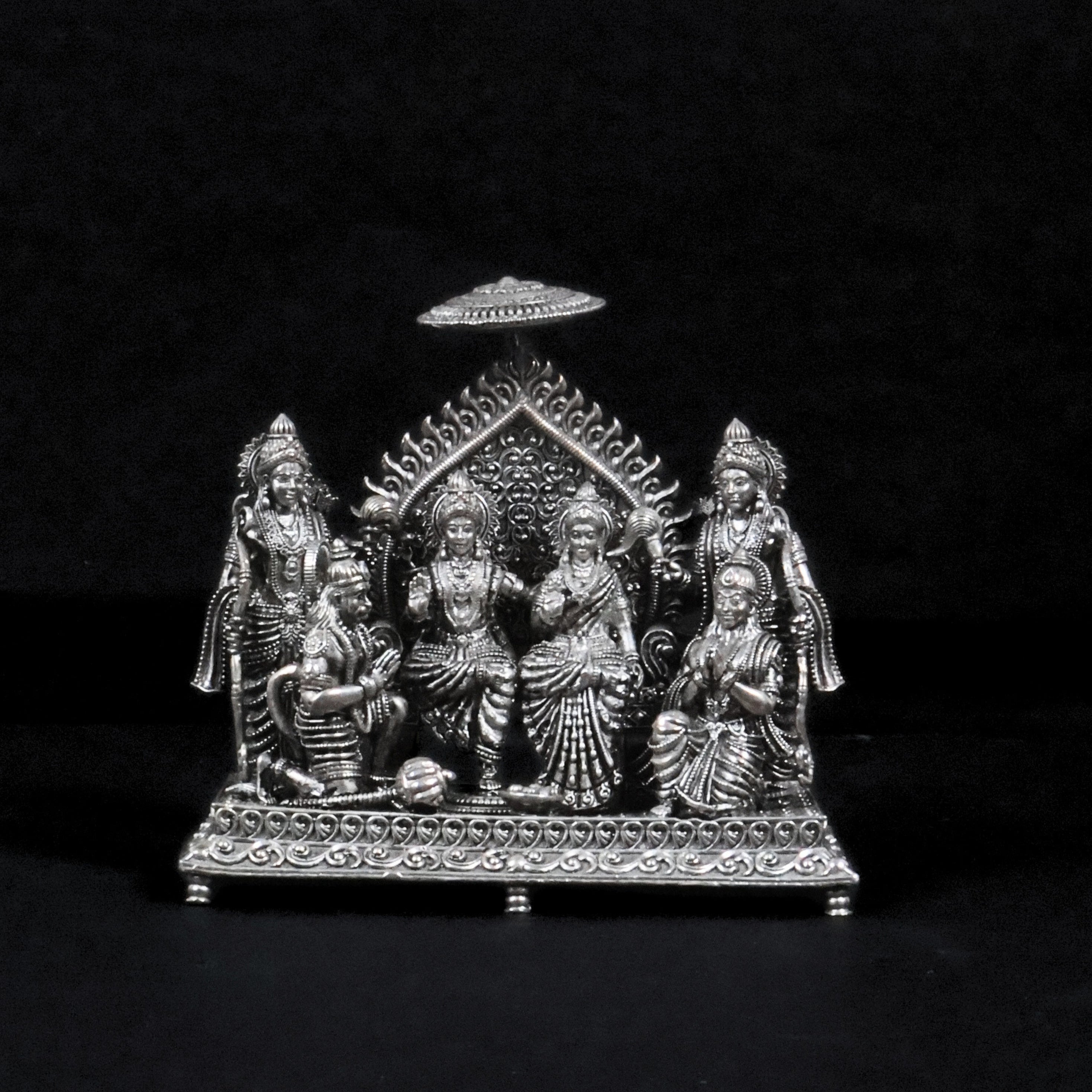 925 Sterling Silver Ram Darbar Idol