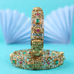 NAKSHI  STONE KADA BANGLE