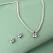 PEARLS LOCKET SET