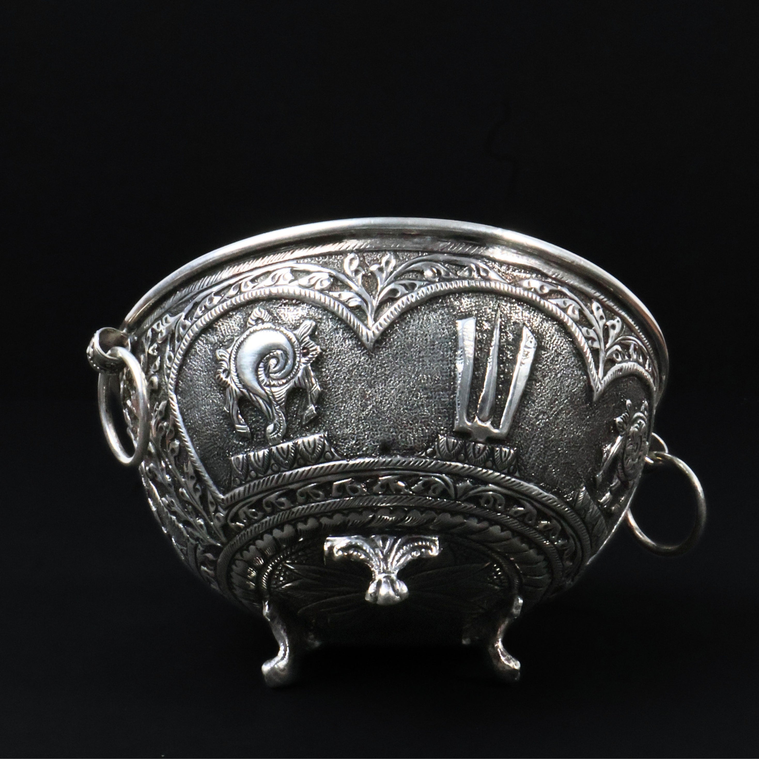 Antique Silver Designer Bowl