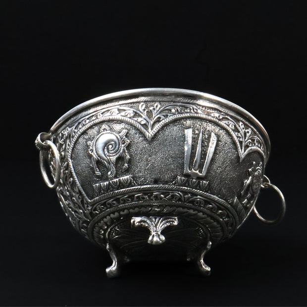 Antique Silver Designer Bowl