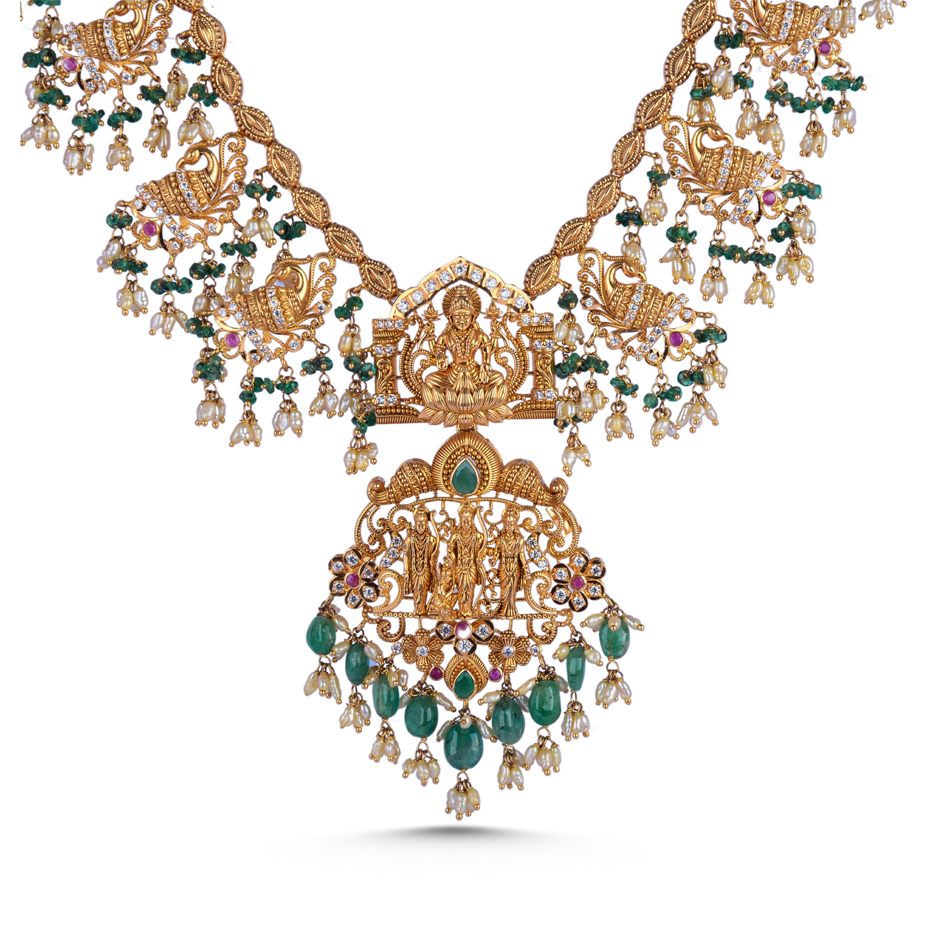 TEMPLE LONG NECKLACE