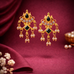 FANCY STONE EARRING
