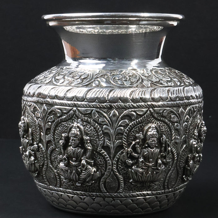 Silver Lakshmi Kalash