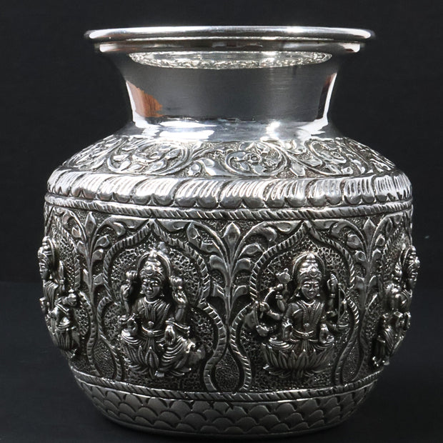 Silver Lakshmi Kalash