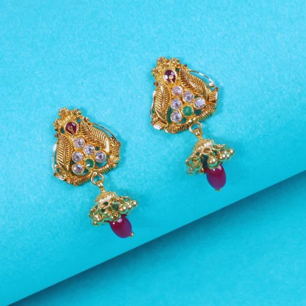 STONE FANCY EARRINGS