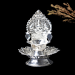 Silver Deepam – Lakshmi Design