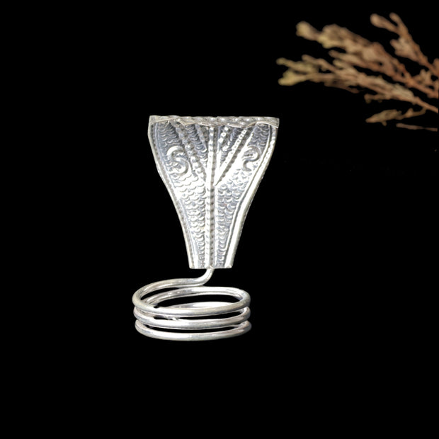 Silver Snake Idol – Traditional Naga Idol for Pooja