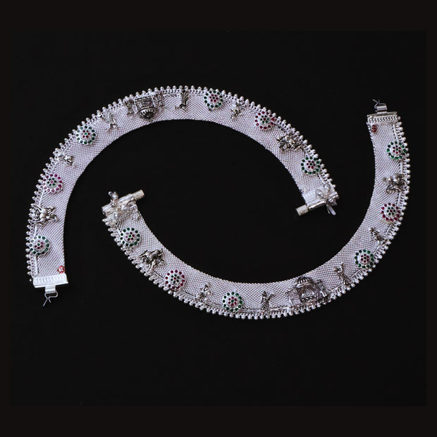 Antique Silver Payal