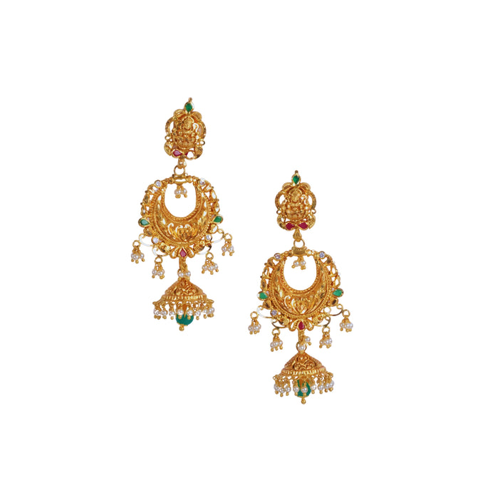 TEMPLE NAKSHI JHUMKA