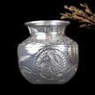 Silver Peacock Chambu – Traditional Silver Kalash for Pooja