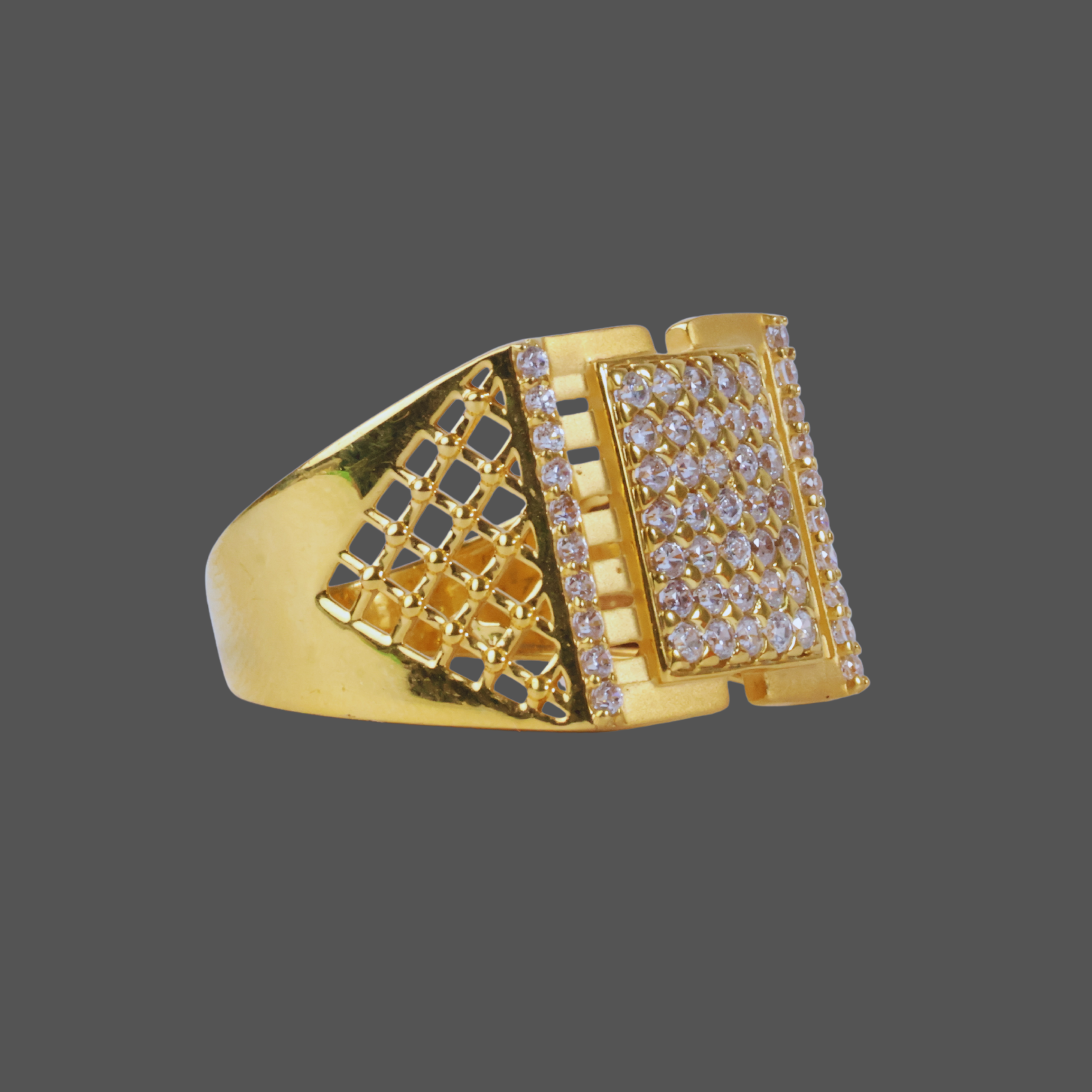 GENTS STONE RING