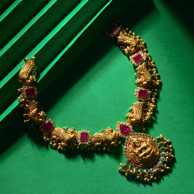 TEMPLE STONE SHORT NECKLACE