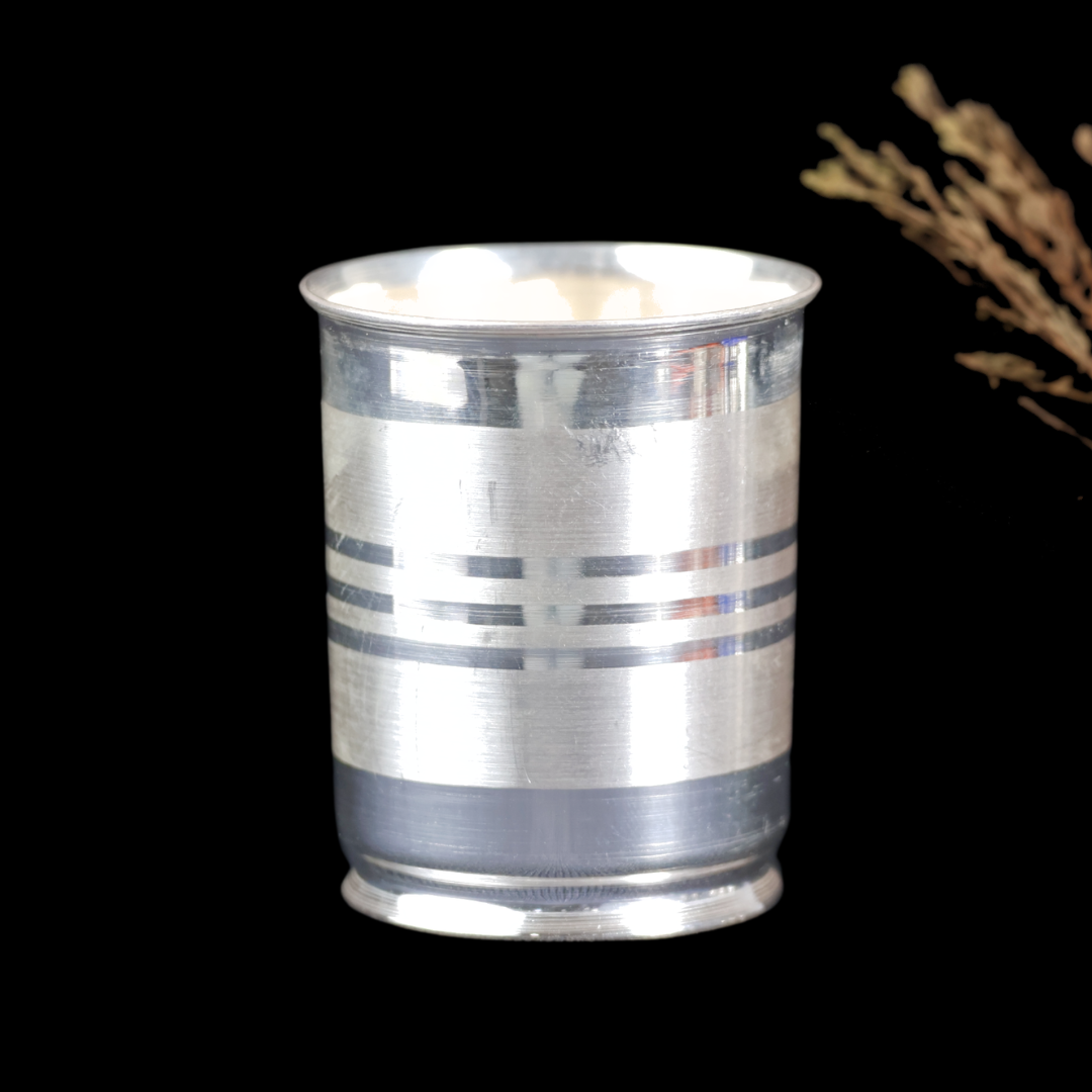 Silver Glass – Traditional Silver Drinking Tumbler