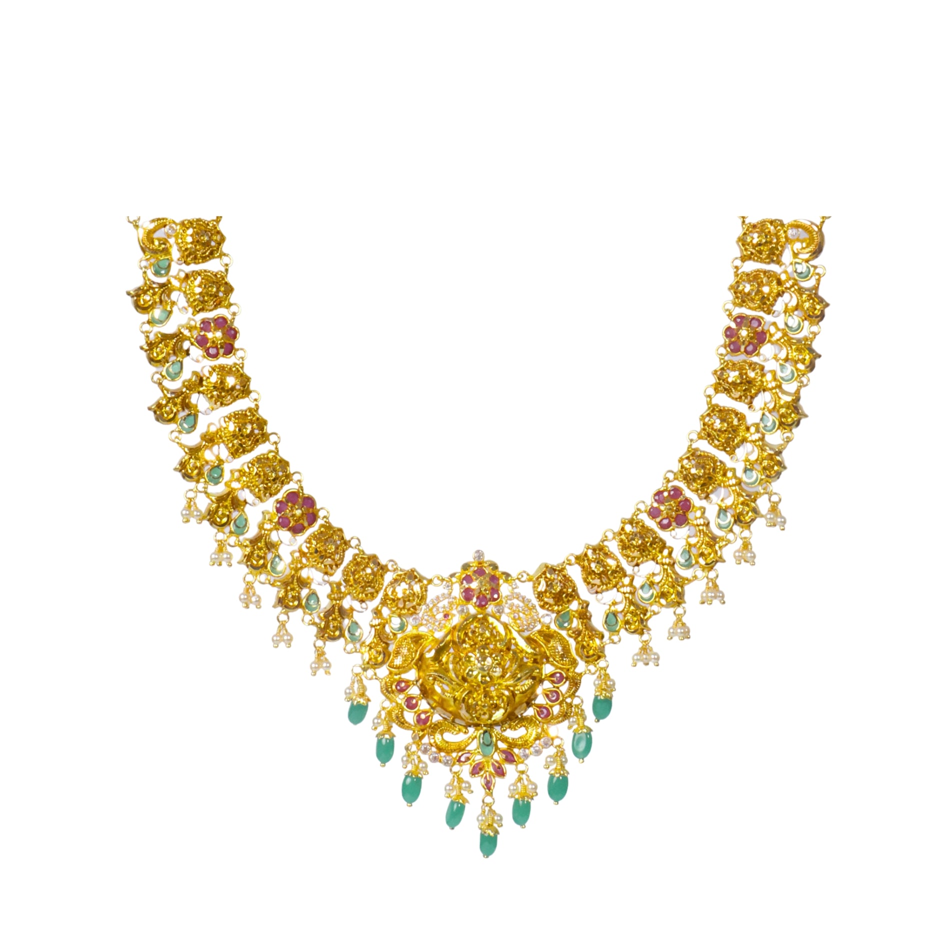 TEMPLE LONG NECKLACE