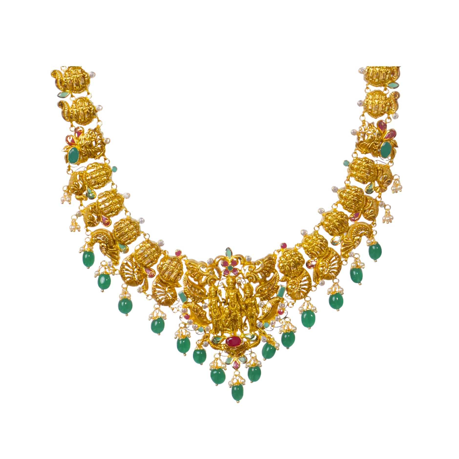 TEMPLE LONG NECKLACE