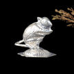 Silver Mouse Idol – Sacred Vahana of Lord Ganesha