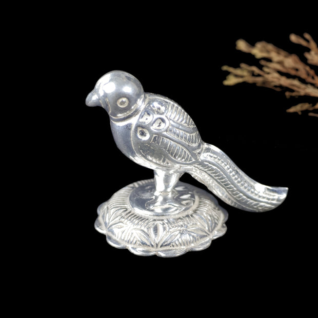 Silver Bird Idol – Symbol of Peace & Prosperity