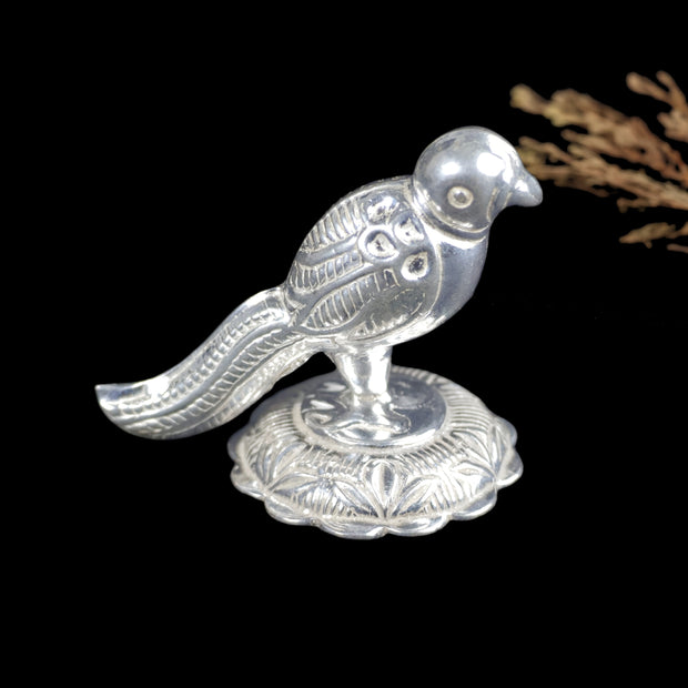 Silver Bird Idol – Symbol of Peace & Prosperity