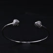 Silver Open Cuff Bracelet