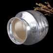 Silver Floral Chambu – Traditional Silver Kalash for Pooja