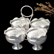 Silver Panchpali – Ornamental Scalloped Design