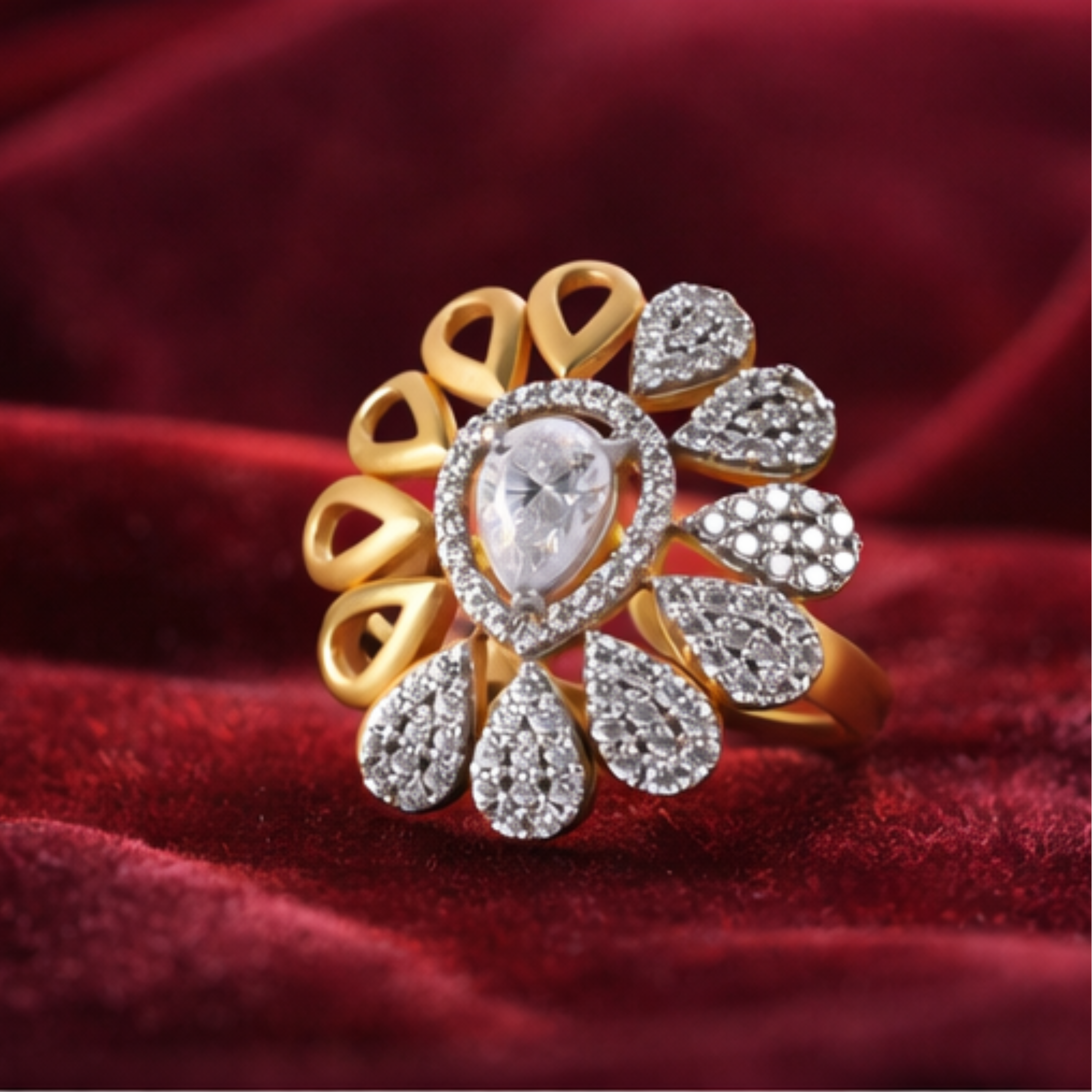 LADIES STONE RING