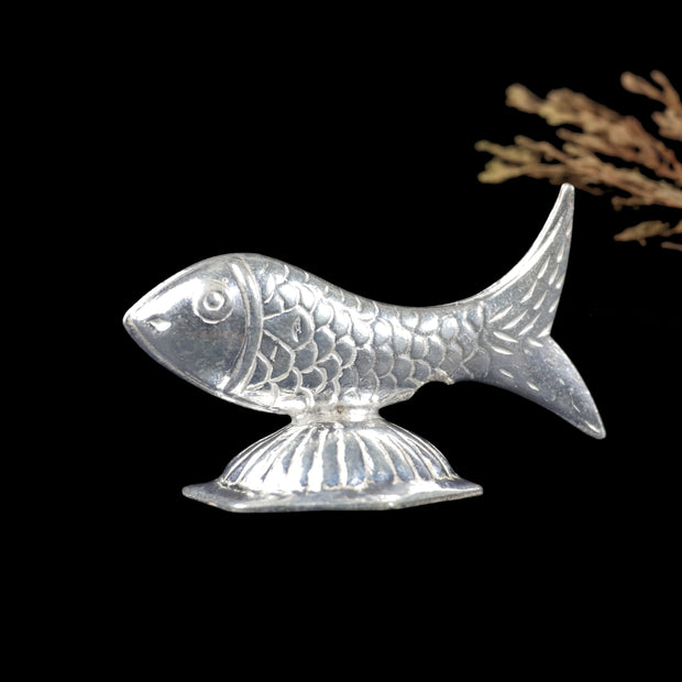 Silver Fish Idol – Symbol of Prosperity & Abundance