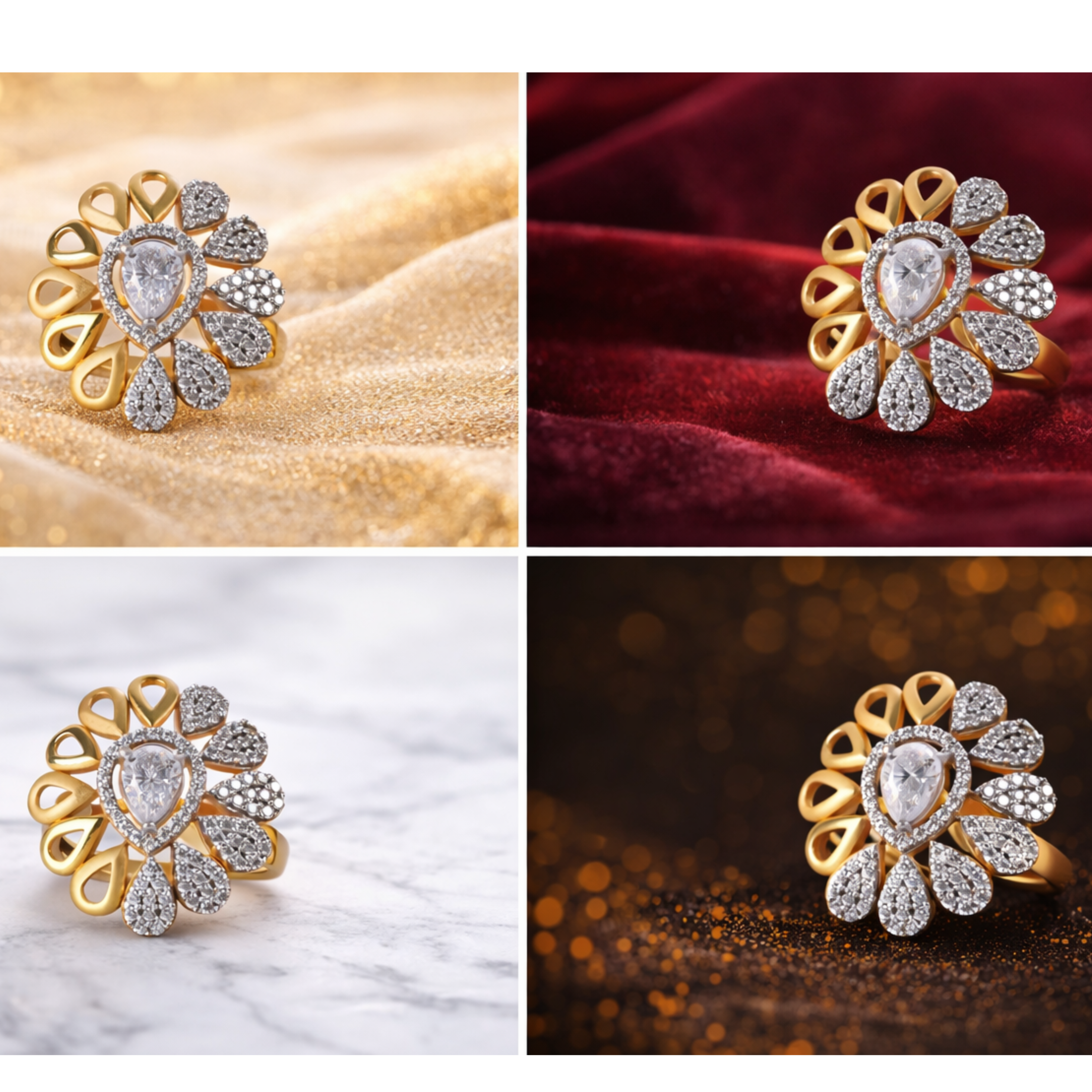 LADIES STONE RING