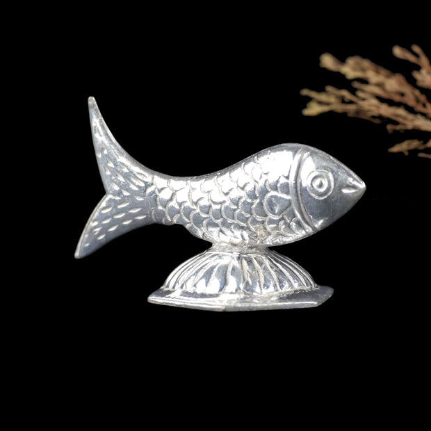 Silver Fish Idol – Symbol of Prosperity & Abundance
