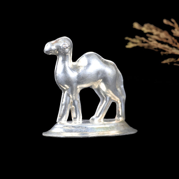 Silver Camel Idol – Symbol of Endurance & Prosperity
