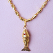 FISH PENDENT WITH CHAIN