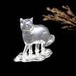 Silver Cat Idol – Symbol of Protection & Good Fortune