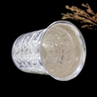 Silver Jali Nakshi Glass – Floral & Honeycomb Design