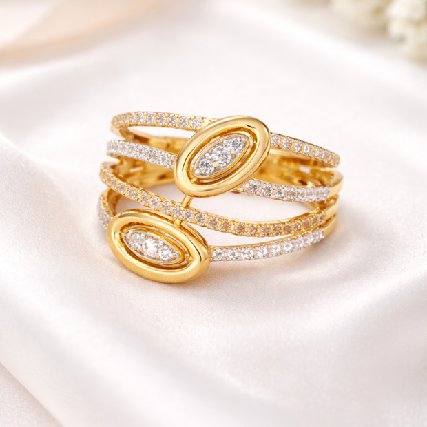 LADIES FANCY STONE RING