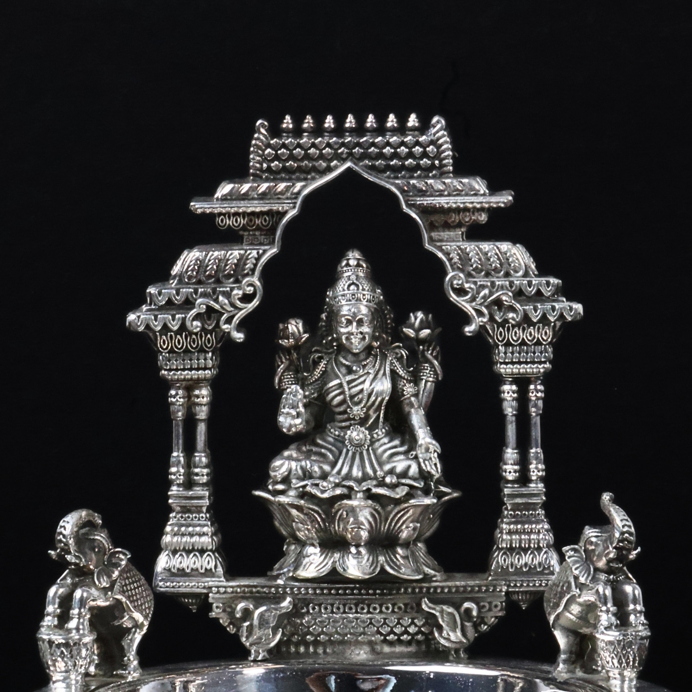 Silver Lakshmi Deepam