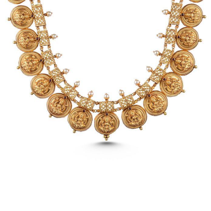 TEMPLE KASU LONG NECKLACE