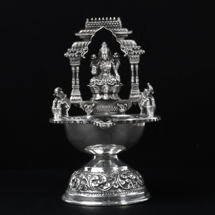 Silver Lakshmi Deepam