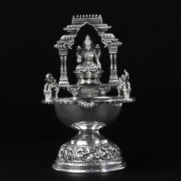Silver Lakshmi Deepam