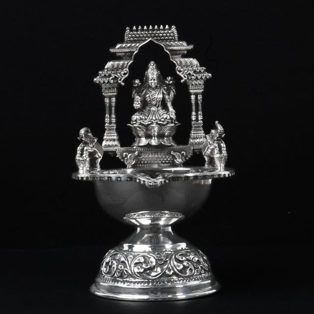 Silver Lakshmi Deepam