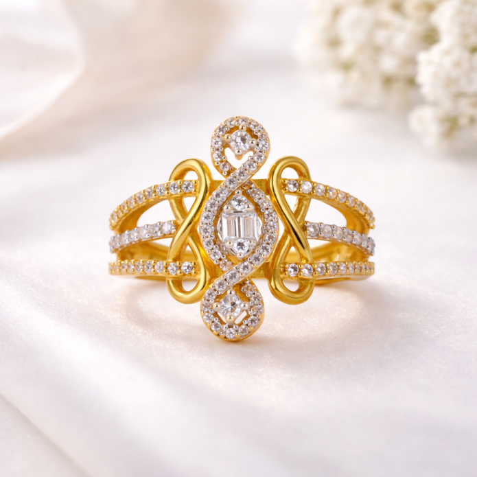 LADIES STONE RING