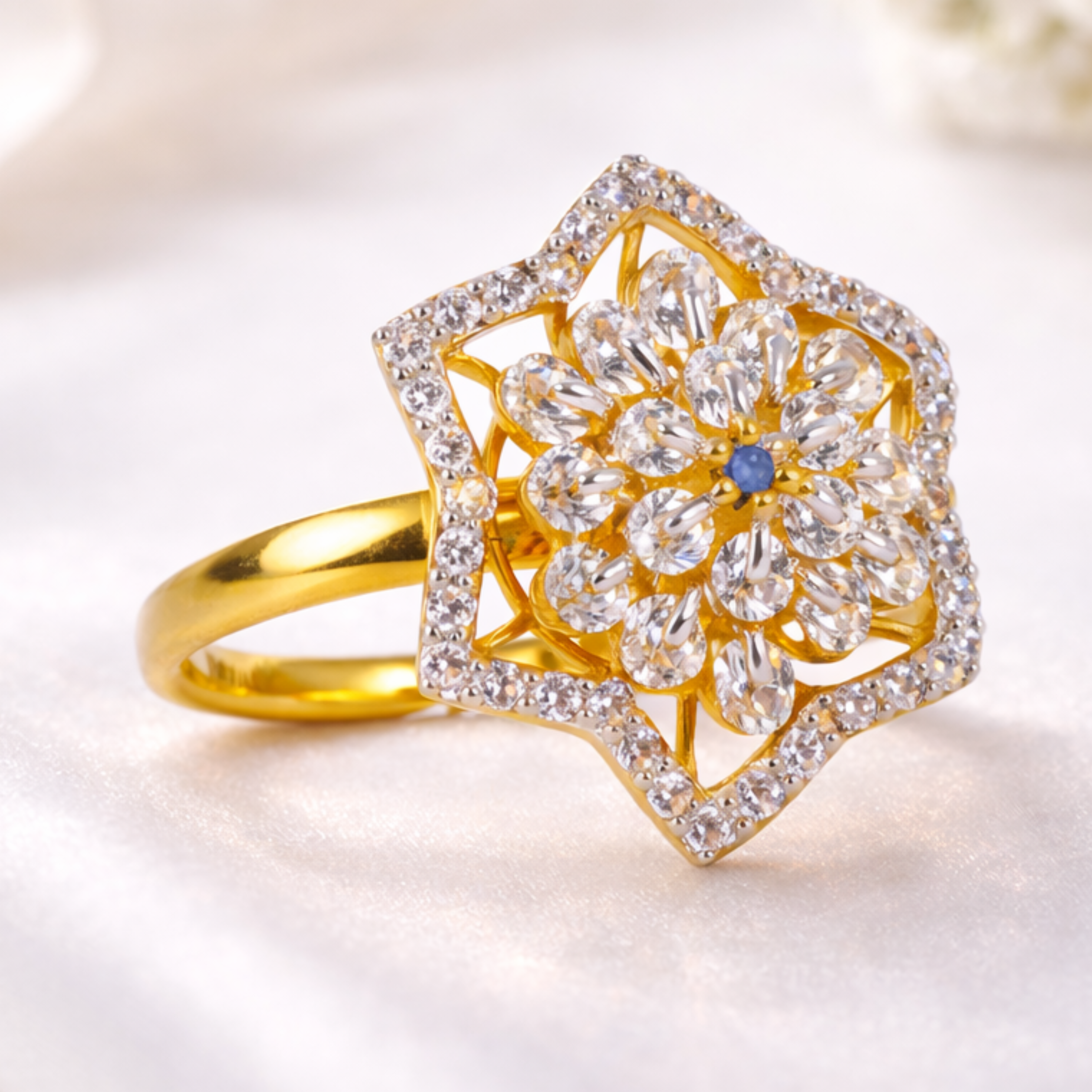 LADIES STONE RING