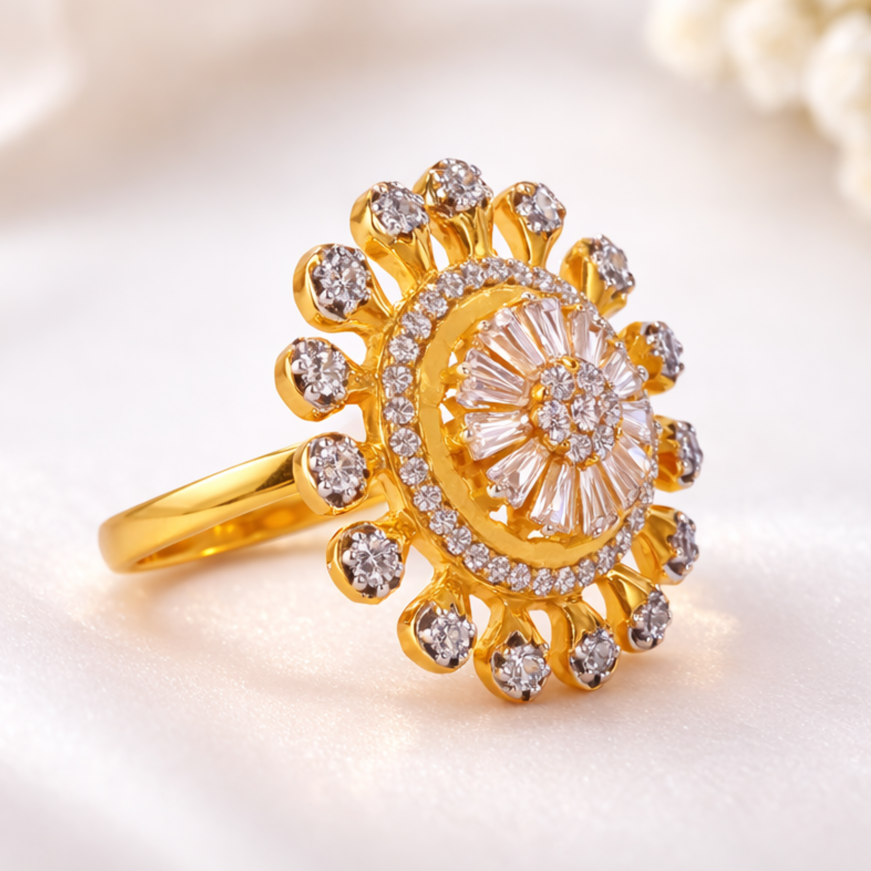 LADIES STONE RING
