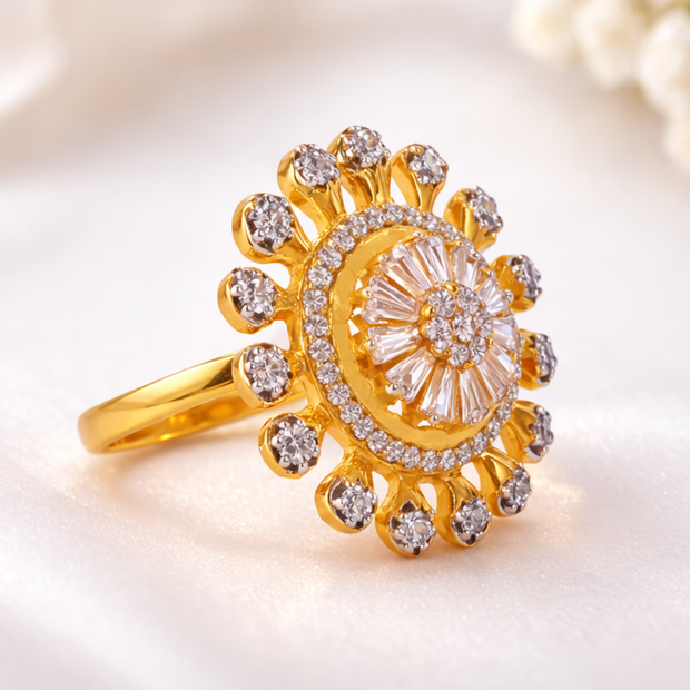 LADIES STONE RING