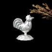 Silver Rooster Idol – Symbol of Courage & Prosperity
