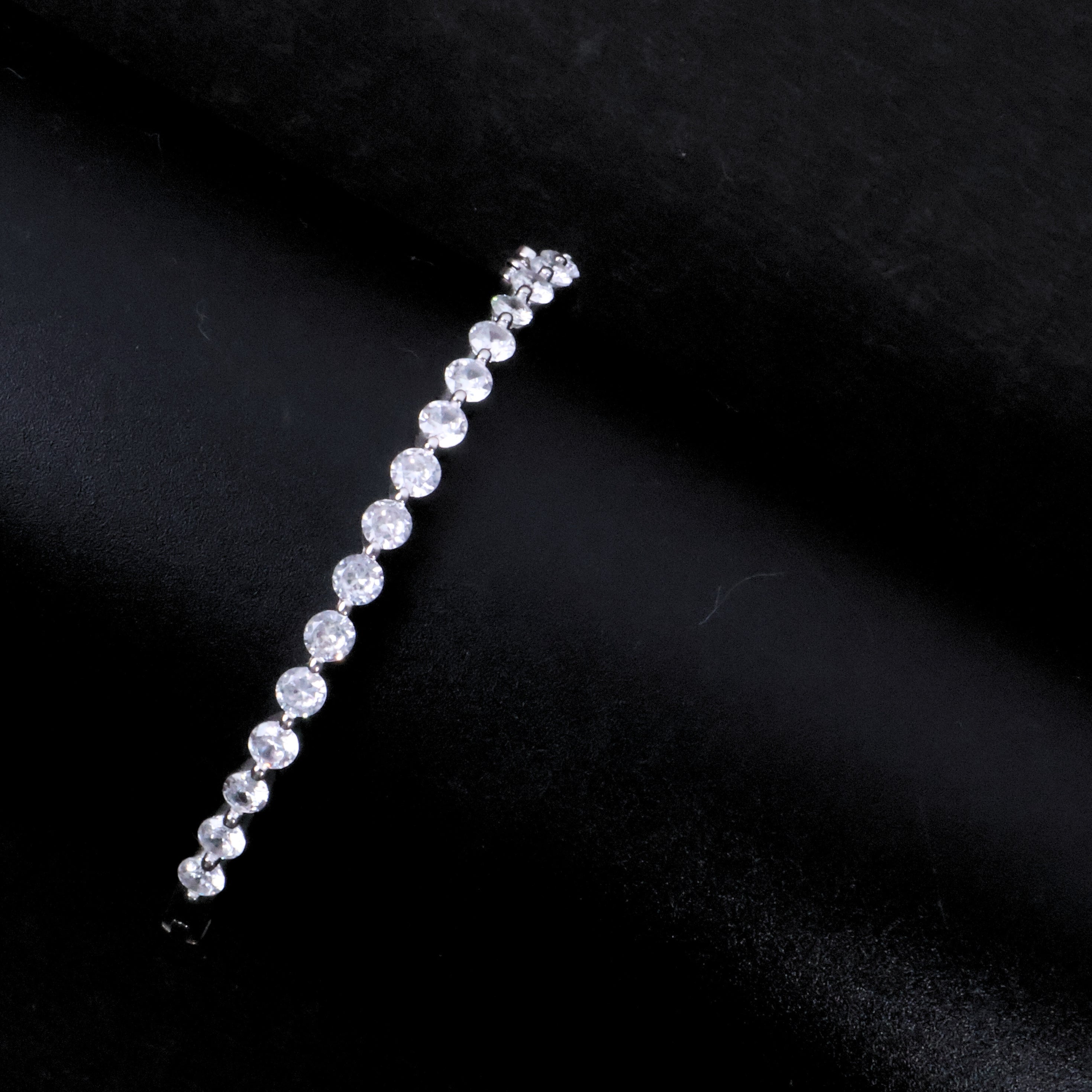 SILVER GIRLS BARCELETS