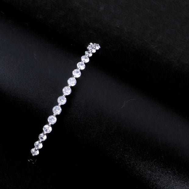 SILVER GIRLS BARCELETS