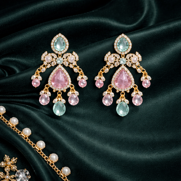 STONE EARRING