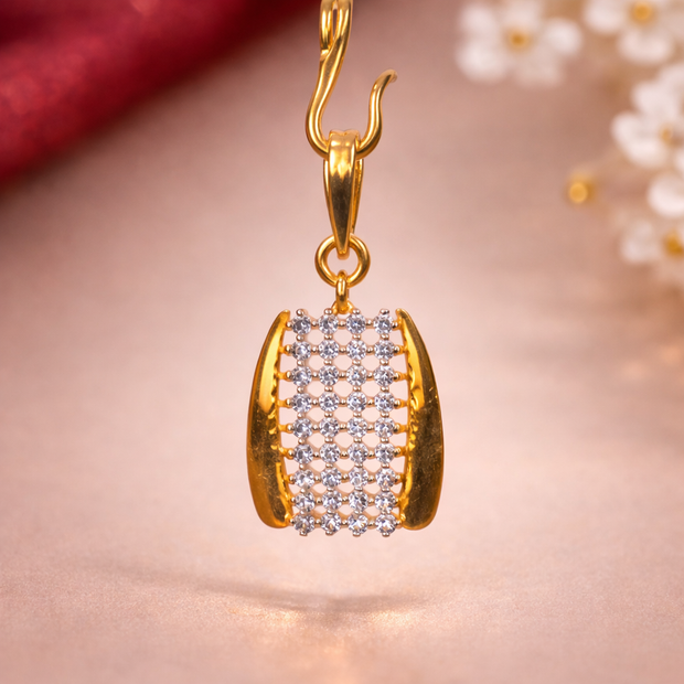 FANCY STONE LOCKET